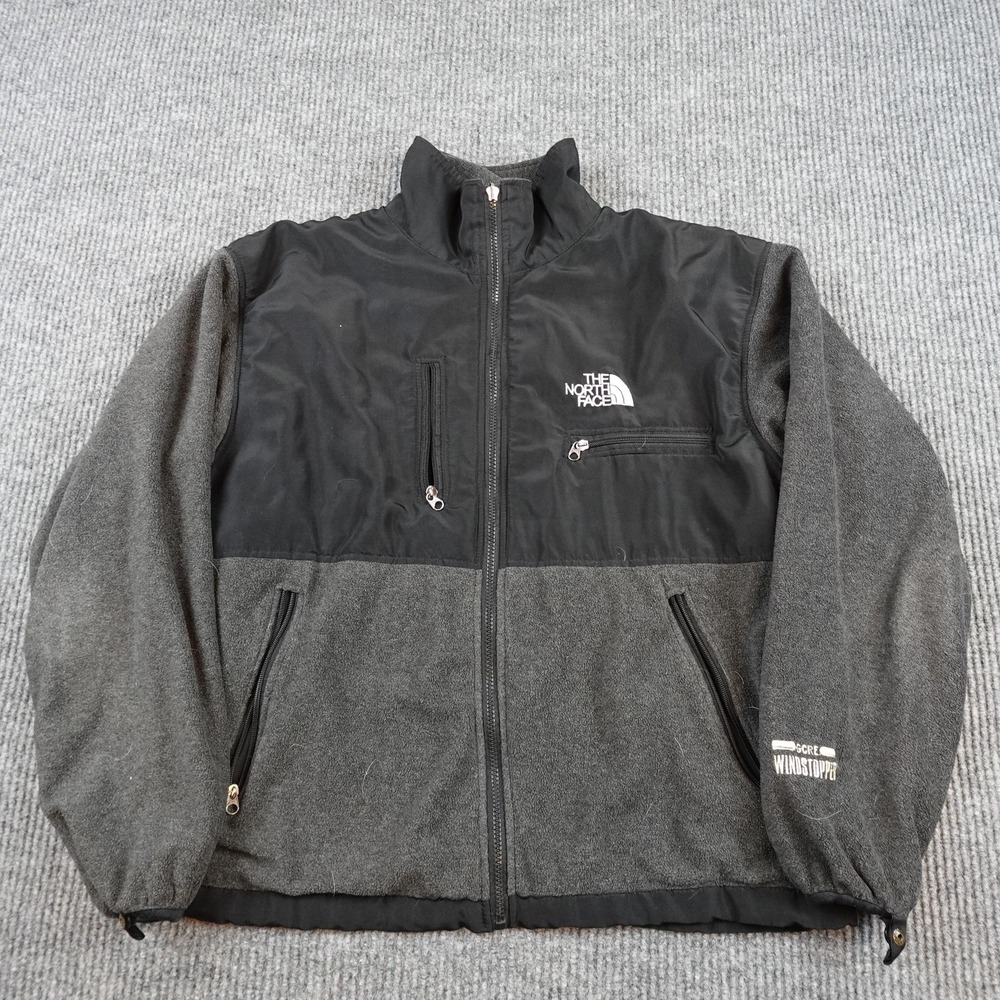 North Face Summit Series Windstopper Jacket Mens Large Gray Fleece Liner